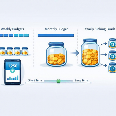 Budget Periods in a Digital Budget Planner: Weekly, Monthly, and Yearly Budgets Explained Simply