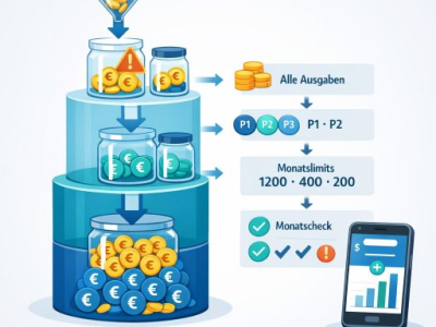 Was ist ein Ausgabenplan nach Prioritäten? So strukturieren Sie Ihr digitales Haushaltsbuch in 3 Stufen