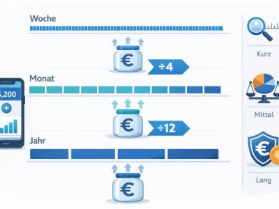 Budgetperioden im digitalen Haushaltsbuch: Monatliche, wöchentliche und jährliche Budgets einfach erklärt