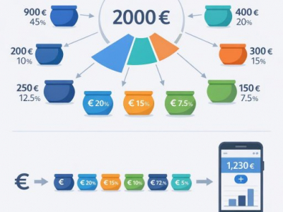 Budget-Töpfe im digitalen Haushaltsbuch: So funktioniert Envelope Budgeting einfach erklärt