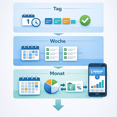 Haushaltsbuch-Routine im Alltag: So bauen Sie eine einfache Schritt-für-Schritt-Gewohnheit auf