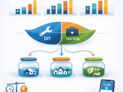 Fall Leaf Budget: DIY Leaf Cleanup vs. Hiring a Pro — What Households, Families & Students Really Save