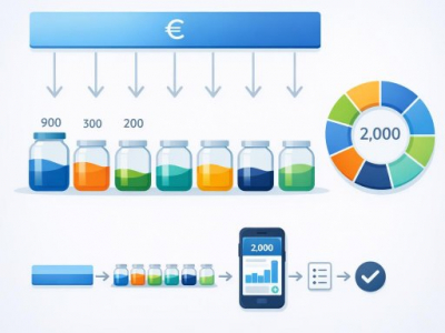 Budget Buckets in a Digital Household Budget: Envelope Budgeting Explained Simply