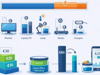 Spring Home Office: Save Up to 20–40% on Electricity Costs With 5 Devices