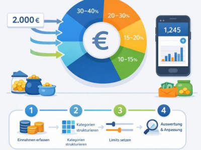 Basis-Budget im Haushaltsbuch: Einfache Definition und Anleitung in 4 Schritten