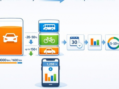 Cut Spring Commuting Costs: How to Save Up to €150 a Month with Biking, Public Transit, and Smarter Car Use
