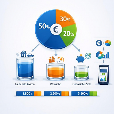 Was ist die 50/30/20-Regel? Einfache Erklärung mit Euro-Beispielen für Ihr Budget