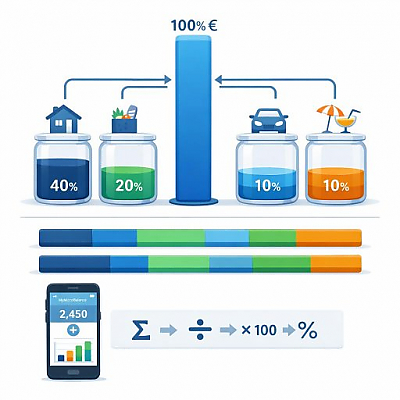 What Is a Spending Ratio? Simple Explanation with a Comparison Table for Your Digital Budget Book