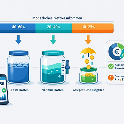 Budget nach Ausgabentyp planen: Feste, variable und gelegentliche Kosten klar trennen