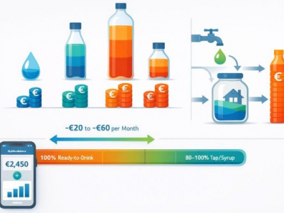 Cut Everyday Summer Drink Costs: How Tap Water and Syrup Can Save You Up to €60 a Month