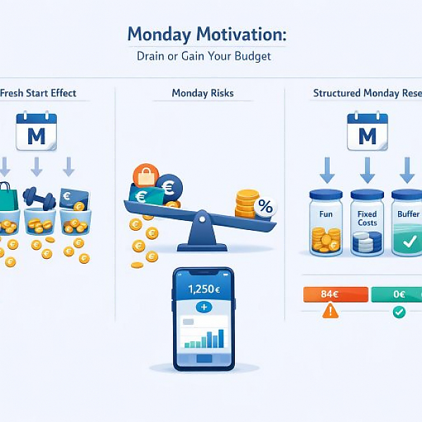 Monday = Motivation? How Your Weekly Reset Impacts Your Finances