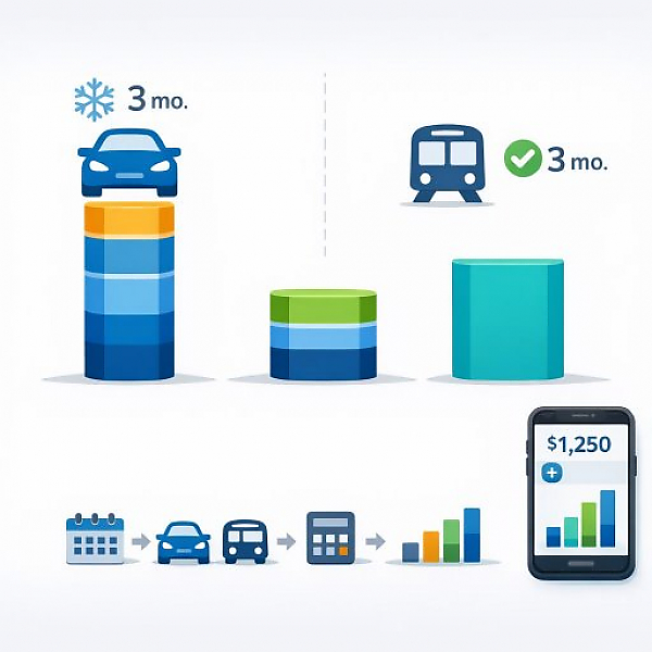 Winter Travel Cost Check: Leave the Car Parked or Get a Public Transit Pass—What Really Eases Your Budget