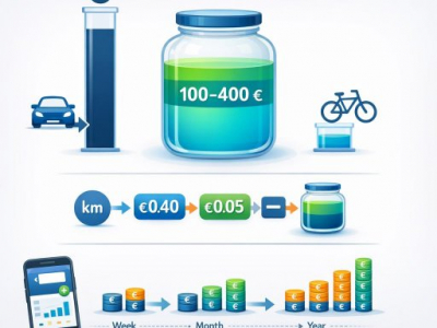 Spring Rides Cost Check: How Much Money You Save by Biking Instead of Driving