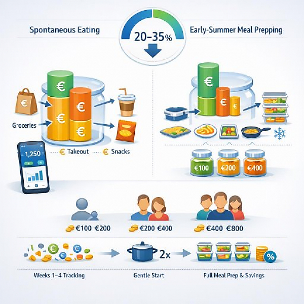 How Much Money Does Meal Prepping Save in Early Summer? Cut Your Food Costs by Up to 35%