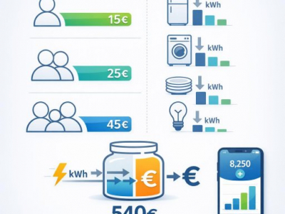 Cut Everyday Electricity Costs This Spring: How Singles, Couples, and Families Can Save Up to €45 a Month with 5 Devices