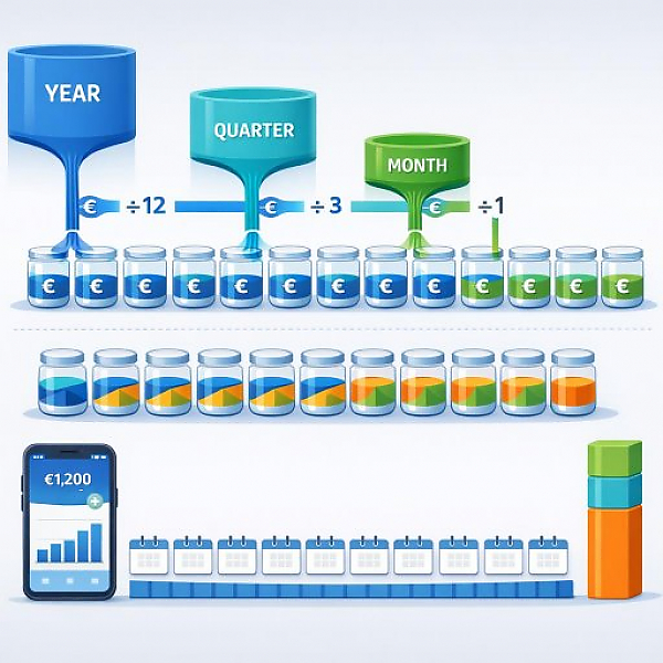 Planning Recurring Expenses in Your Budget: Easily Convert Annual Amounts into Monthly Costs