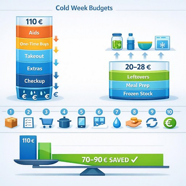 Fall Cold Budget: A 10-Day Plan to Reduce Pharmacy and Sick-Day Costs