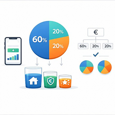 Budgetregeln im Vergleich: 60/20/20-Regel einfach erklärt mit Praxisbeispiel