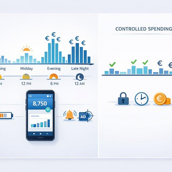 Spending by Time of Day – When We’re Most Vulnerable to Impulse Buys
