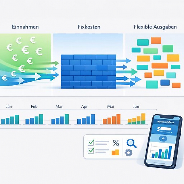 Haushaltsbuch Kategorien anlegen: Einnahmen, Fixkosten und flexible Ausgaben einfach strukturieren