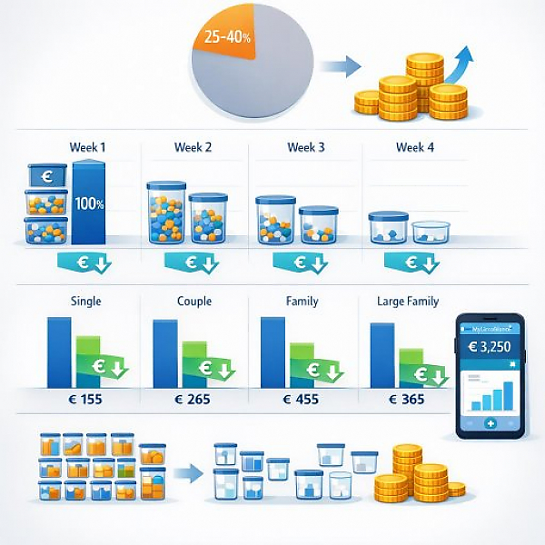 January Kitchen Experiment: How Much Does a Four-Week “Eat Down the Pantry” Routine Really Save?