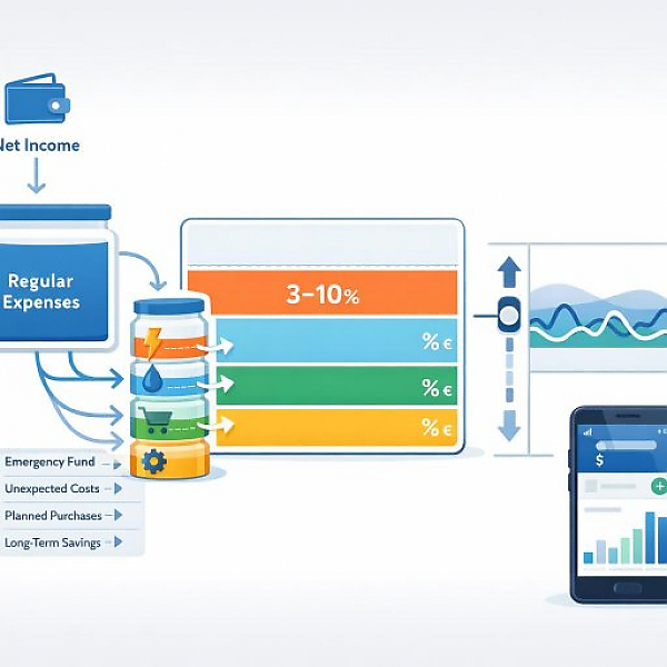 Plan Digital Budget Buffers the Right Way: Cushion Amounts in Your Budget Tracker Explained Simply