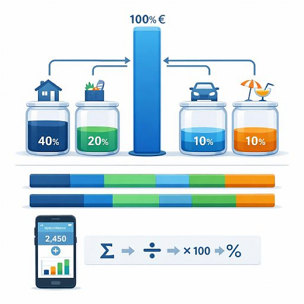 What Is a Spending Ratio? Simple Explanation with a Comparison Table for Your Digital Budget Book