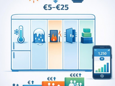 Cut Summer Electricity Costs: How to Save €5–€25 a Month With Your Refrigerator and Freezer