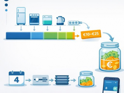 Cut Spring Electricity Costs in the Kitchen: How to Save €10–€25 per Month