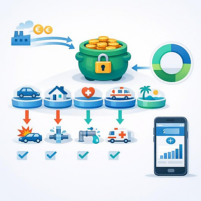 Was ist ein Notgroschen-Budget? Einfache Definition mit Schritt-für-Schritt-Anleitung im digitalen Haushaltsbuch