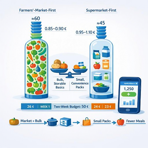 Fall Farmers' Market vs. Supermarket: Where You'll Really Get Fresh Fruit & Vegetables Cheaper in October/November