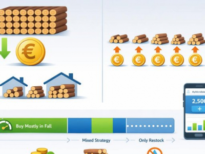 Firewood Budget for Fall: Buy in Larger Quantities Now or Restock Piece by Piece?