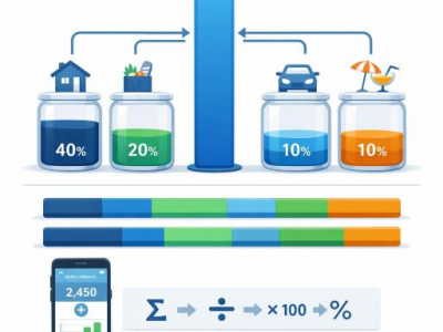 What Is a Spending Ratio? Simple Explanation with a Comparison Table for Your Digital Budget Book