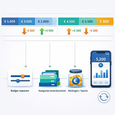 Was ist eine Budget-Review im digitalen Haushaltsbuch? Einfache Erklärung mit Checkliste