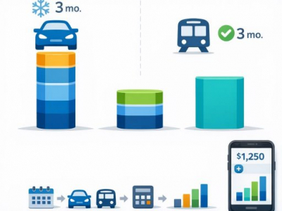 Winter Travel Cost Check: Leave the Car Parked or Get a Public Transit Pass—What Really Eases Your Budget