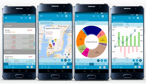 Track your expenses on your Android